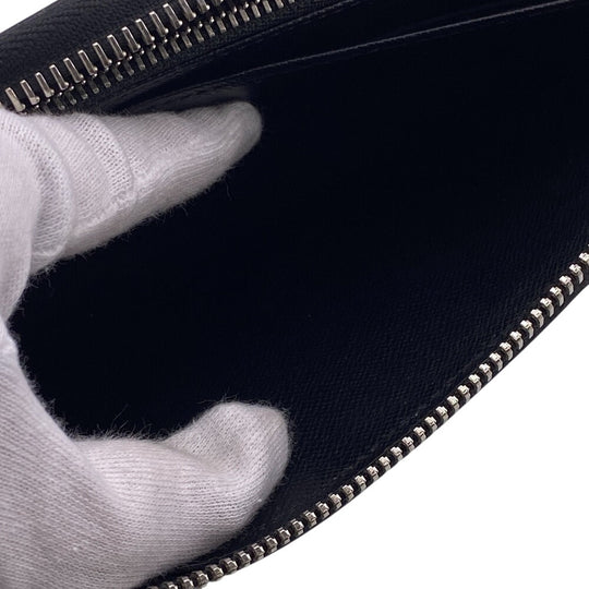 LOUIS VUITTON Long Wallet Purse M61857 Epi black Epi Zippy wallet