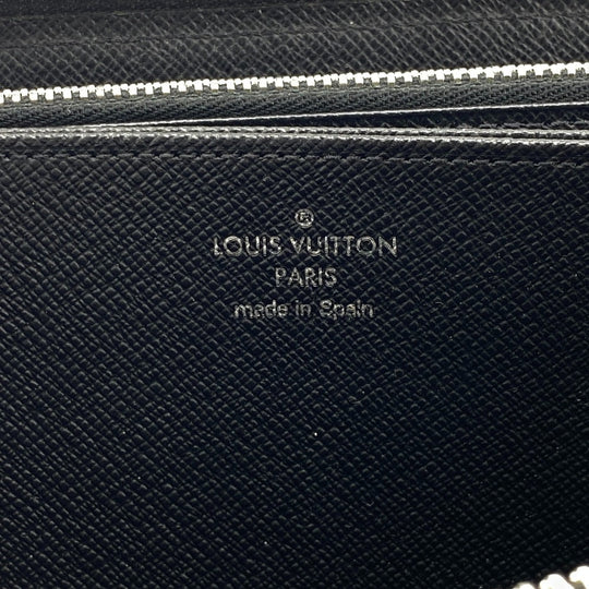 LOUIS VUITTON Long Wallet Purse M61857 Epi black Epi Zippy wallet