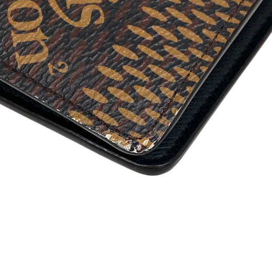 LOUIS VUITTON Bifold Wallet N60393 Damier Giant Brown Damier Giant NIGO collaboration