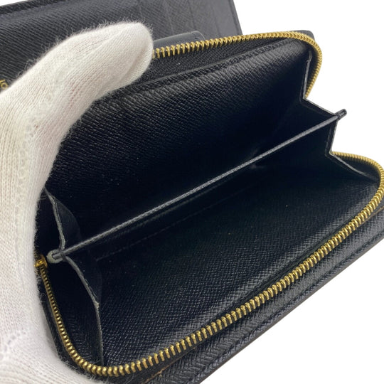 LOUIS VUITTON Bifold Wallet M69432 leather Brown Portefeuille Monogram reverse Juliet Women Used Authentic