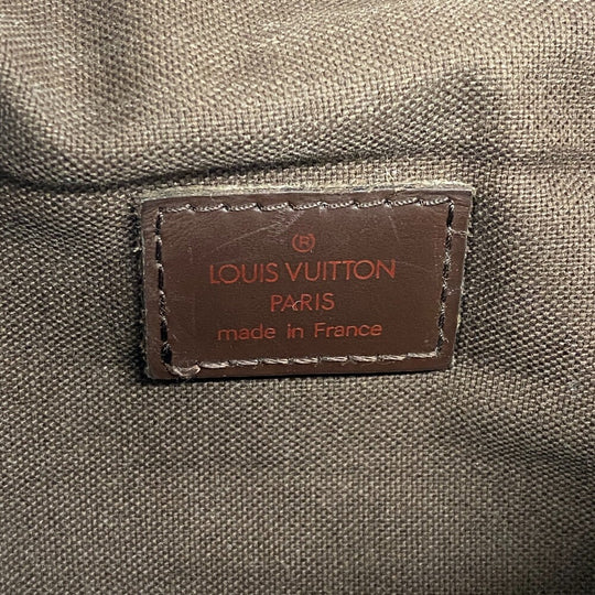LOUIS VUITTON Sling bag N51172 leather Brown Bum bag Damier Melwil(Unisex) Used Authentic