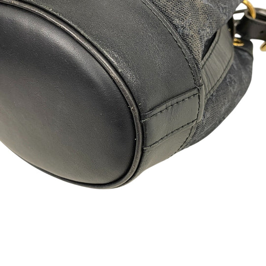 LOUIS VUITTON Handbag M92687 Canvas, Leather Navy Monogram mini Noelie Women Used Authentic