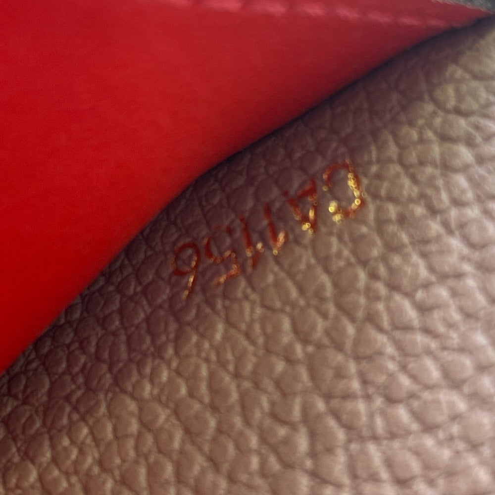 LOUIS VUITTON Long Wallet Purse M62371 Monogram Ann Platt pink Portefeuille Emily Women Used Authentic
