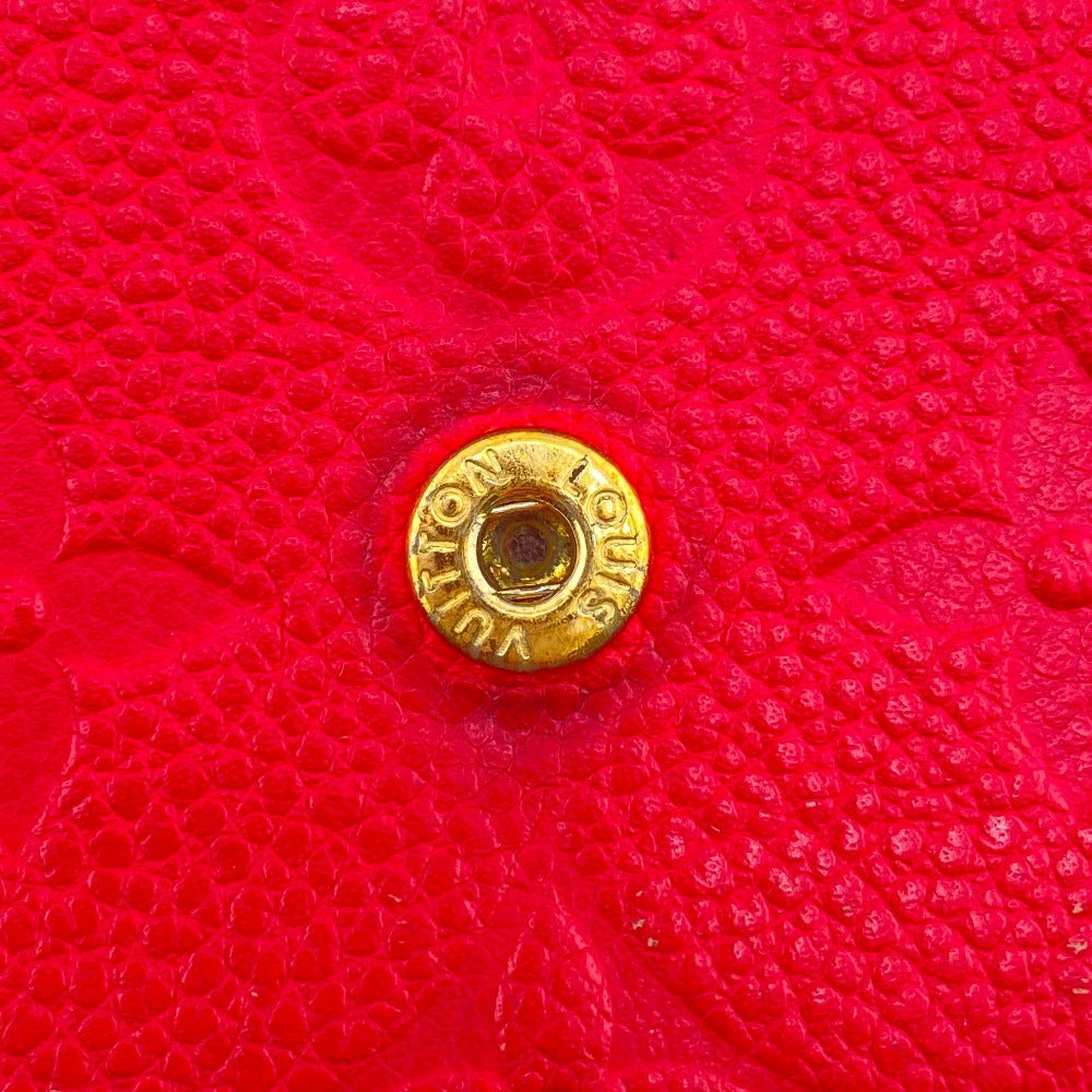 LOUIS VUITTON Long Wallet Purse M62371 Monogram Ann Platt pink Portefeuille Emily Women Used Authentic
