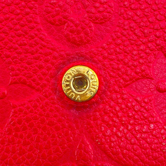 LOUIS VUITTON Long Wallet Purse M62371 Monogram Ann Platt pink Portefeuille Emily Women Used Authentic