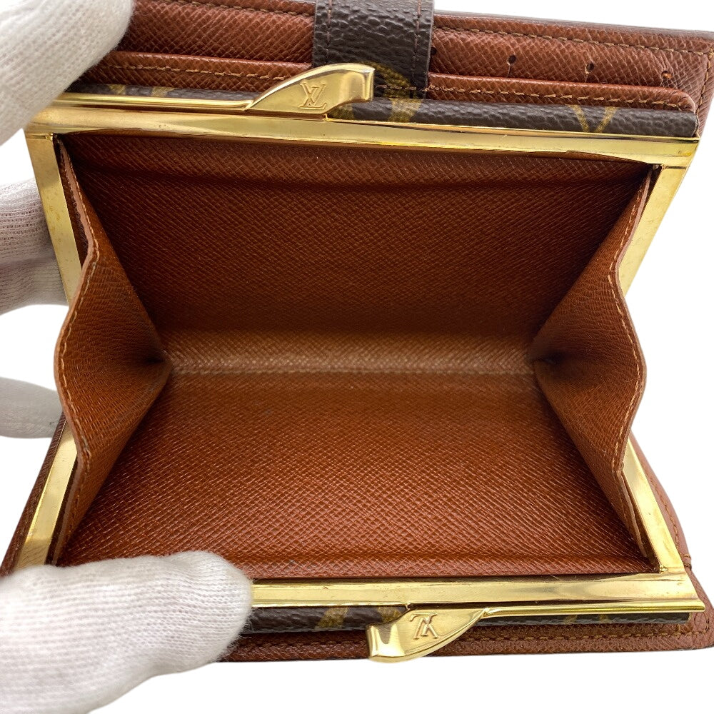 LOUIS VUITTON Bifold Wallet M61663 leather Brown Monogram Portefeuille Viennoiserie
