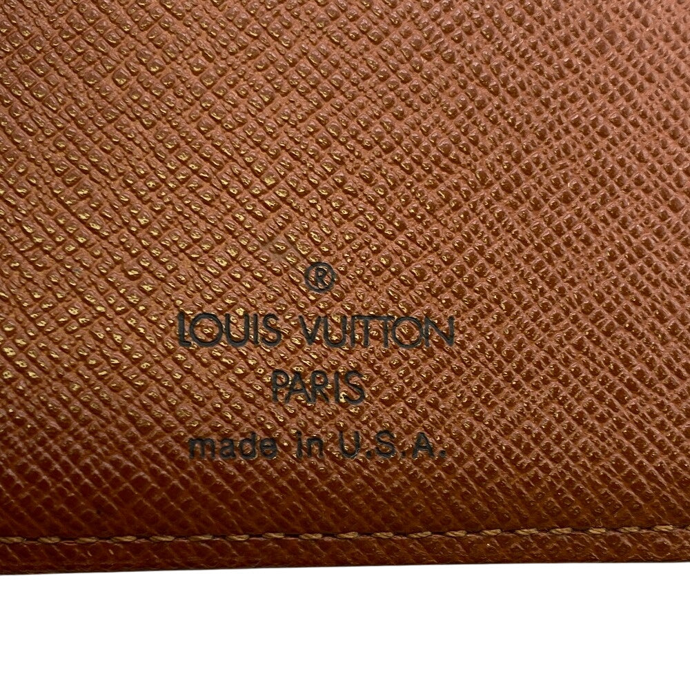 LOUIS VUITTON Bifold Wallet M61663 leather Brown Monogram Portefeuille Viennoiserie