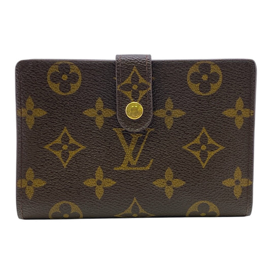 LOUIS VUITTON Bifold Wallet M61663 leather Brown Monogram Portefeuille Viennoiserie