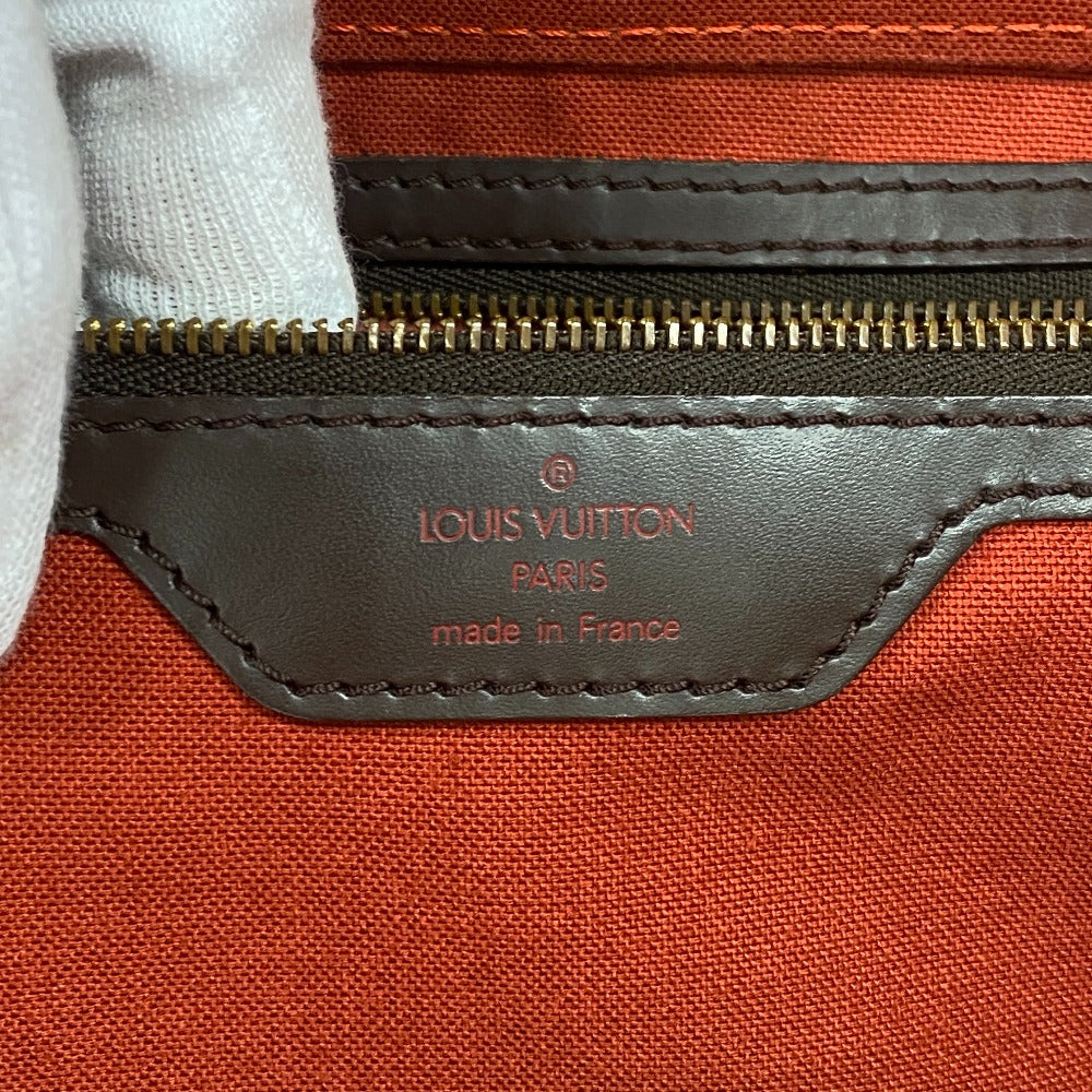 LOUIS VUITTON Handbag N41163 leather Brown Boston Duffel bag Damier Neo Greenwich unisex(Unisex) Used Authentic