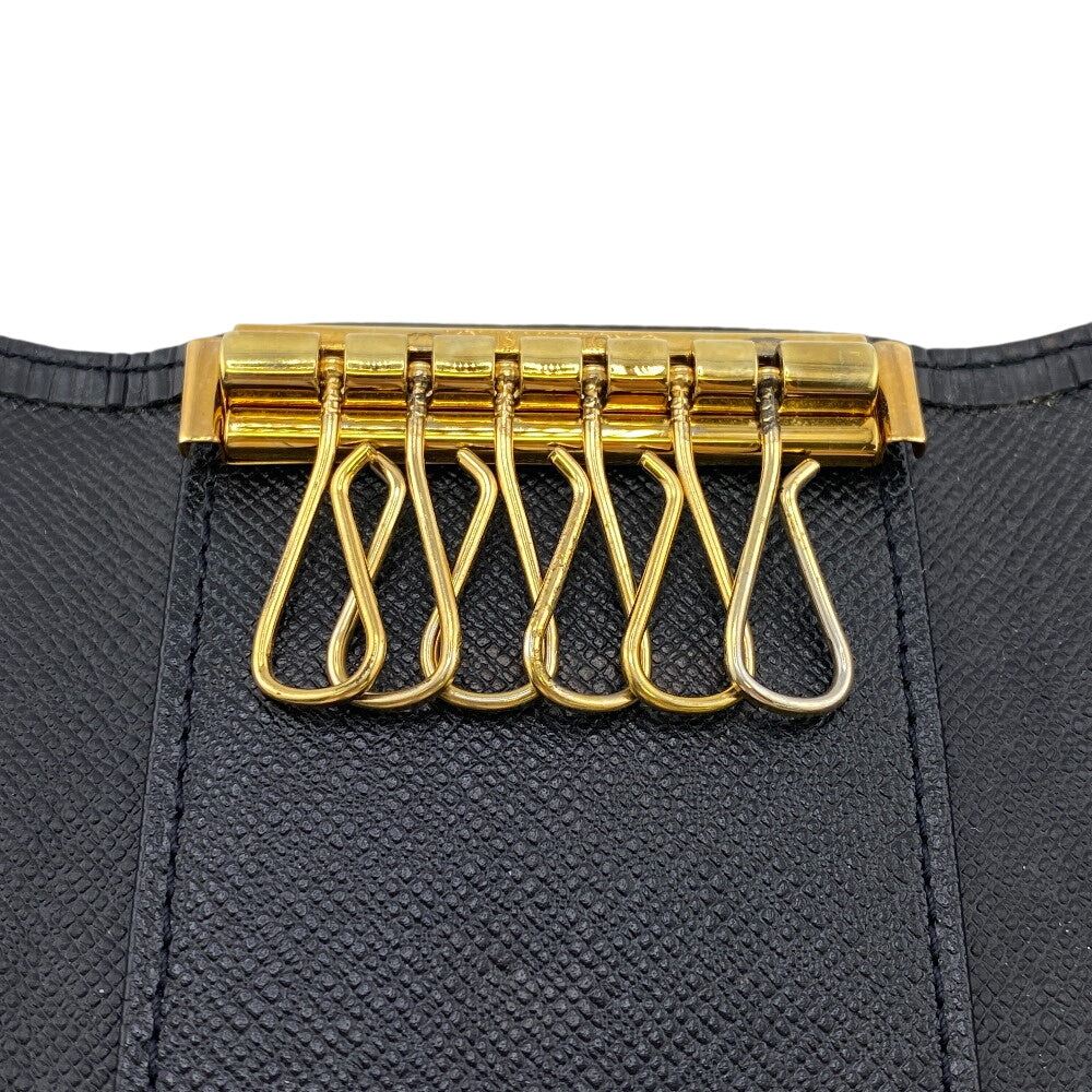 LOUIS VUITTON Key case Key holder  M63812 Noir Epi Multicles6 Women(Unisex) Used Authentic