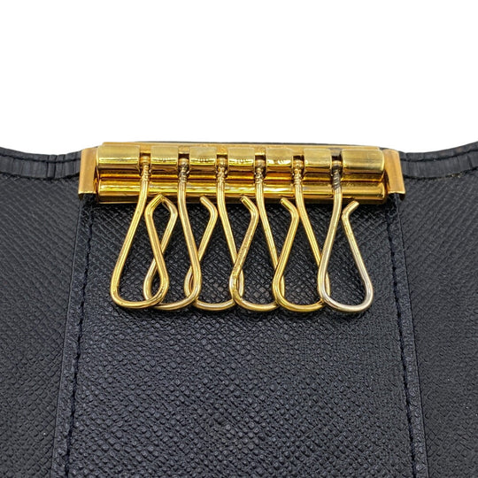 LOUIS VUITTON Key case Key holder  M63812 Noir Epi Multicles6 Women(Unisex) Used Authentic