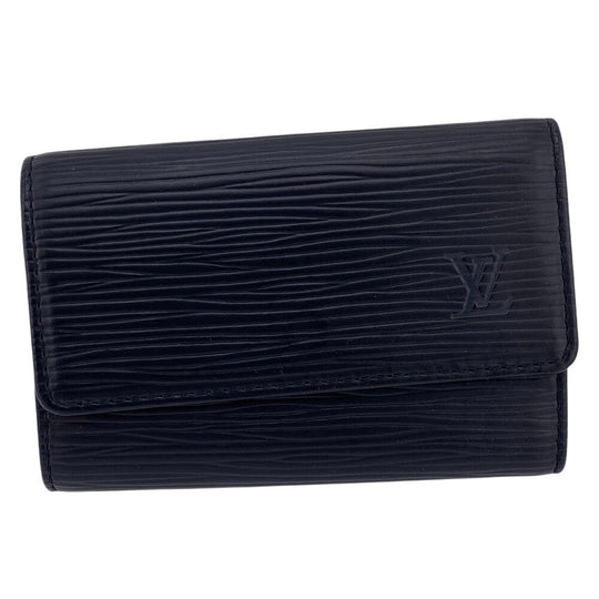 LOUIS VUITTON Key case Key holder  M63812 Noir Epi Multicles6 Women(Unisex) Used Authentic