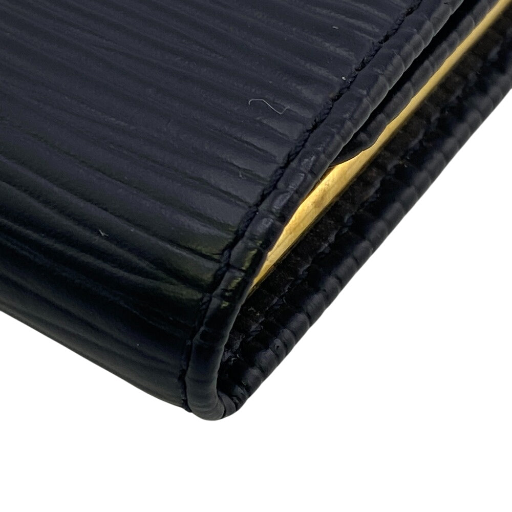 LOUIS VUITTON Key case Key holder  M63812 Noir Epi Multicles6 Women(Unisex) Used Authentic