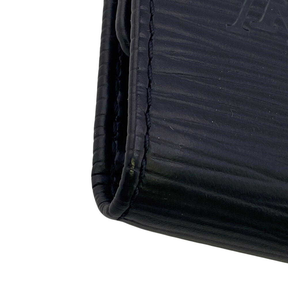 LOUIS VUITTON Key case Key holder  M63812 Noir Epi Multicles6 Women(Unisex) Used Authentic
