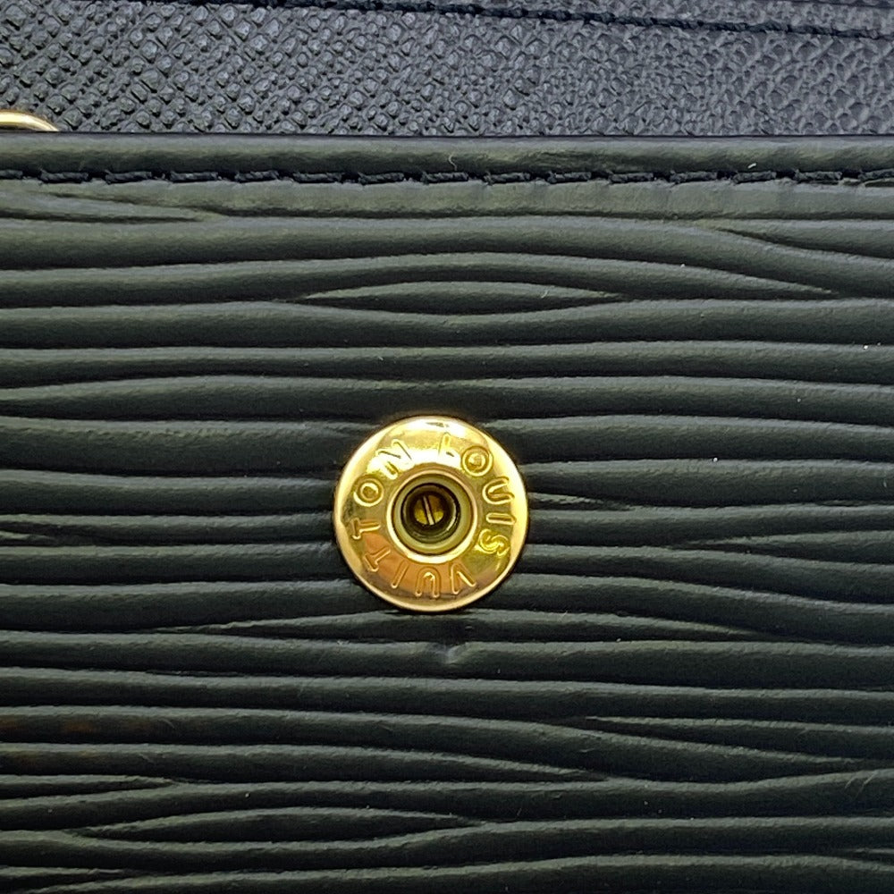 LOUIS VUITTON Key case Key holder  M63812 Noir Epi Multicles6 Women(Unisex) Used Authentic