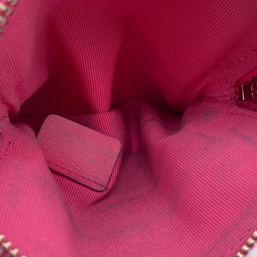 CHANEL Coin case lambskin pink Matrasse COCO Mark chanel 19 Women Used Authentic