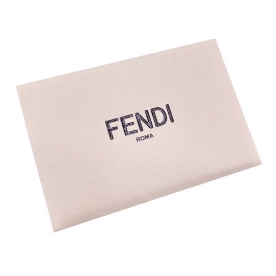 FENDI Pierce Gold Plated gold Filo Women Used Authentic