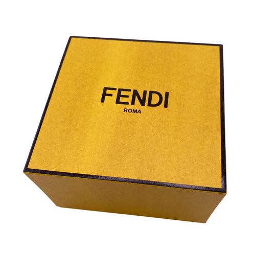 FENDI Pierce Gold Plated gold Filo Women Used Authentic