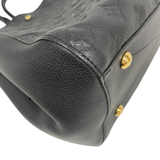 LOUIS VUITTON Handbag M41069 leather black Monogram Ann Platt Montaigne GM Women(Unisex) Used Authentic
