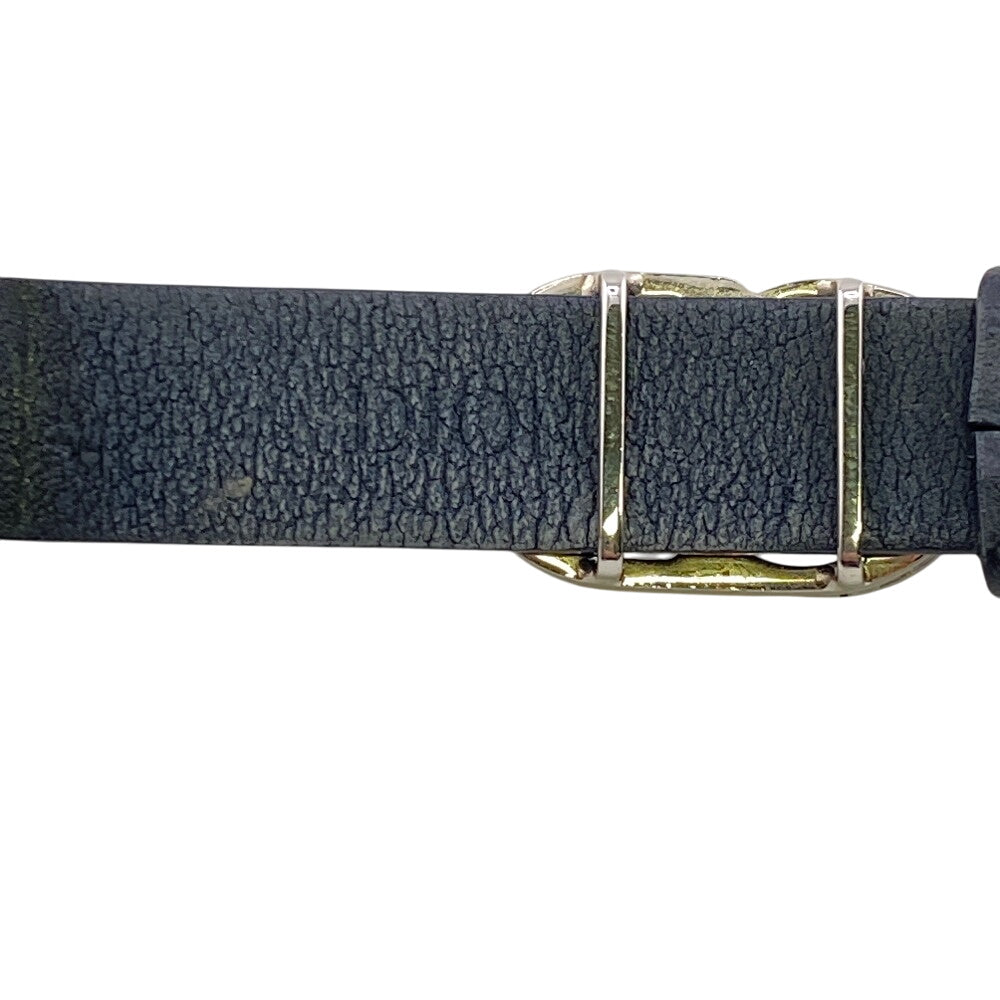 Dior bracelet B1723HOMLE_D004 Calfskin, brass black CD Icon Signature Women(Unisex) Used Authentic