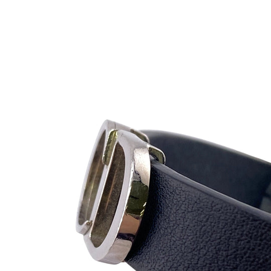 Dior bracelet B1723HOMLE_D004 Calfskin, brass black CD Icon Signature Women(Unisex) Used Authentic