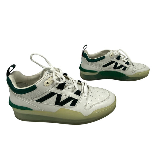 MONCLER sneakers 4M00120 M3578 P08 leather green pivot Women(Unisex) 40 Used Authentic