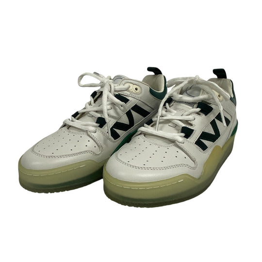 MONCLER sneakers 4M00120 M3578 P08 leather green pivot Women(Unisex) 40 Used Authentic