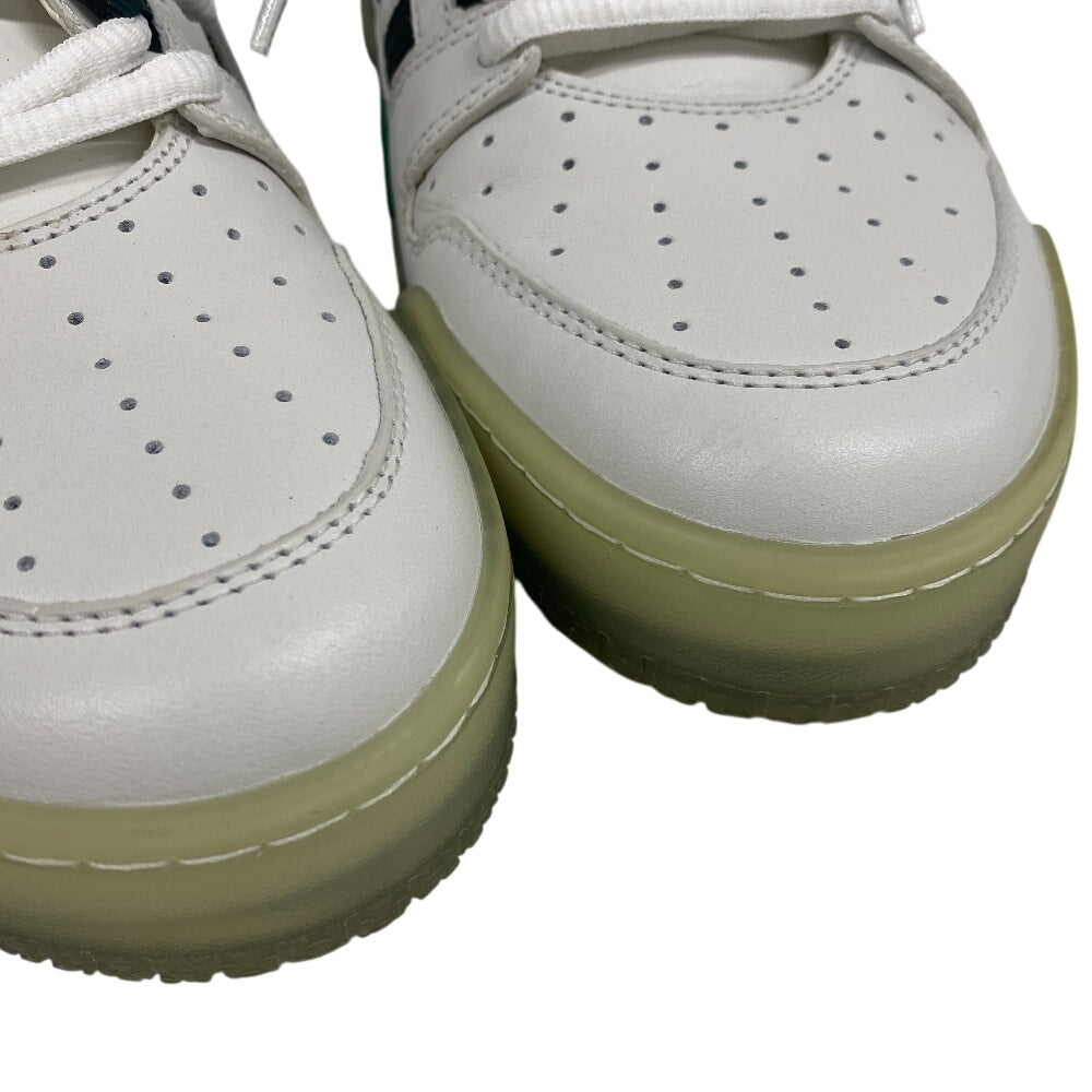 MONCLER sneakers 4M00120 M3578 P08 leather green pivot Women(Unisex) 40 Used Authentic
