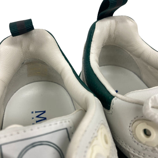 MONCLER sneakers 4M00120 M3578 P08 leather green pivot Women(Unisex) 40 Used Authentic