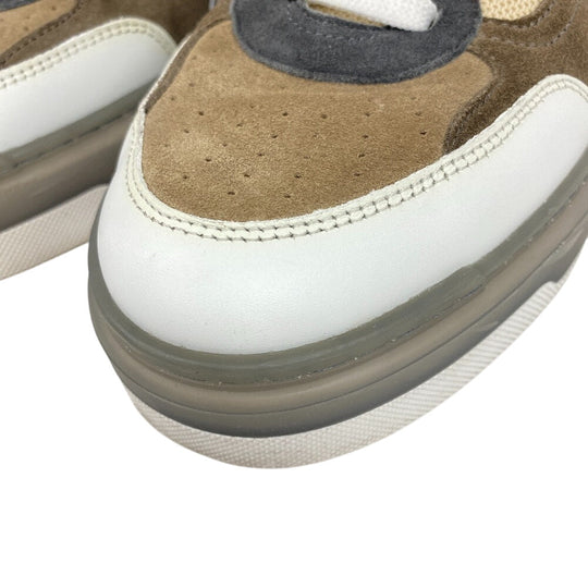 Christian Louboutin sneakers Knit, Suede gray Spike studs Astro Ruby mens 42 Used Authentic