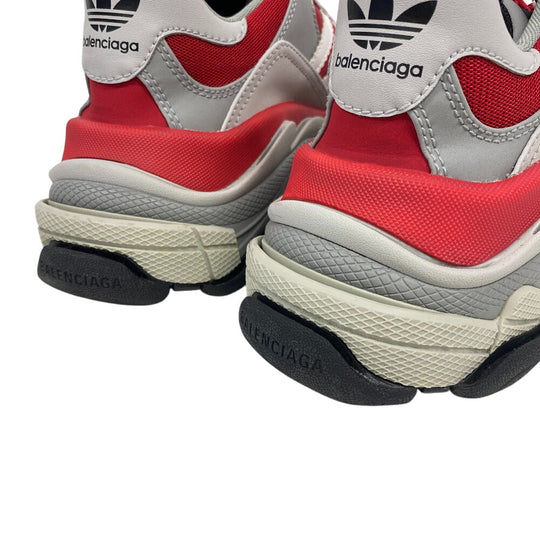 BALENCIAGA sneakers 712821 leather multicolor Balenciaga×Adidas collaboration Triple S mens 41 Used Authentic