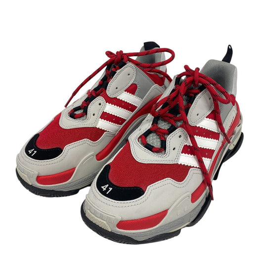 BALENCIAGA sneakers 712821 leather multicolor Balenciaga×Adidas collaboration Triple S mens 41 Used Authentic