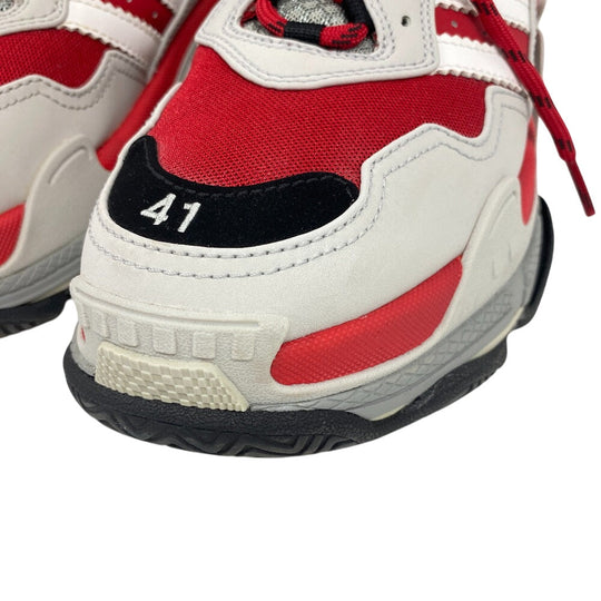 BALENCIAGA sneakers 712821 leather multicolor Balenciaga×Adidas collaboration Triple S mens 41 Used Authentic