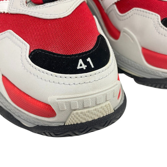 BALENCIAGA sneakers 712821 leather multicolor Balenciaga×Adidas collaboration Triple S mens 41 Used Authentic