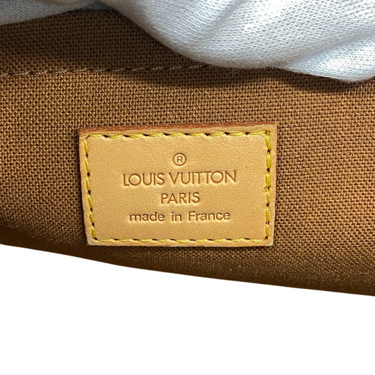 LOUIS VUITTON Handbag M40009 leather Brown Monogram Popan cool Women Used Authentic