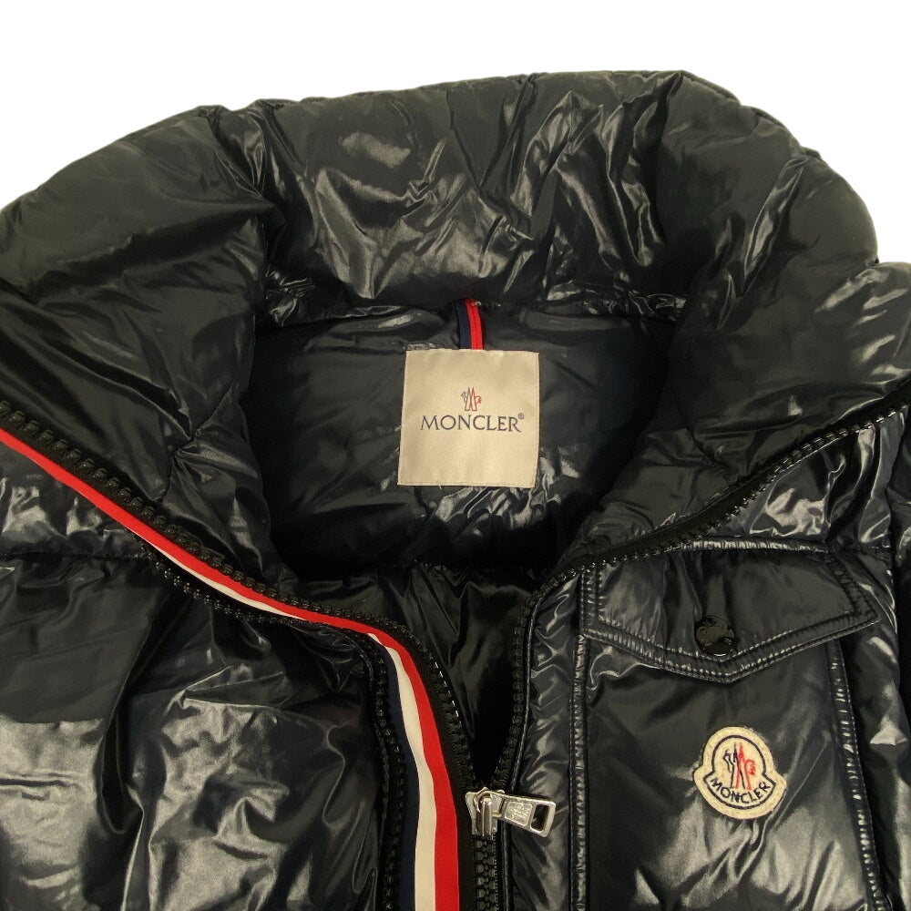 MONCLER Down jacket Nylon Navy Short down jacket MONTBELIARD mens S Used Authentic