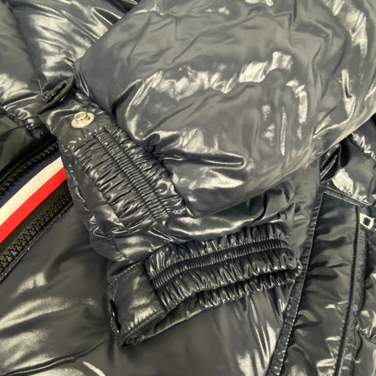 MONCLER Down jacket Nylon Navy Short down jacket MONTBELIARD mens S Used Authentic