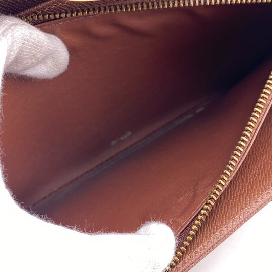 LOUIS VUITTON Long Wallet Purse M66556 Monogram Brown Turn lock Monogram Etoile Portefeuille Sarah Women Used Authentic