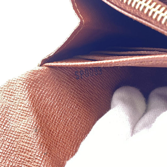 LOUIS VUITTON Long Wallet Purse M66556 Monogram Brown Turn lock Monogram Etoile Portefeuille Sarah Women Used Authentic