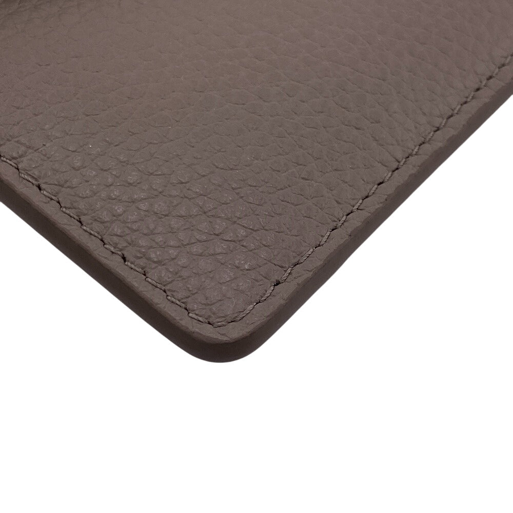 MIUMIU Coin case 5MF060 leather beige Fragment case Women Used Authentic