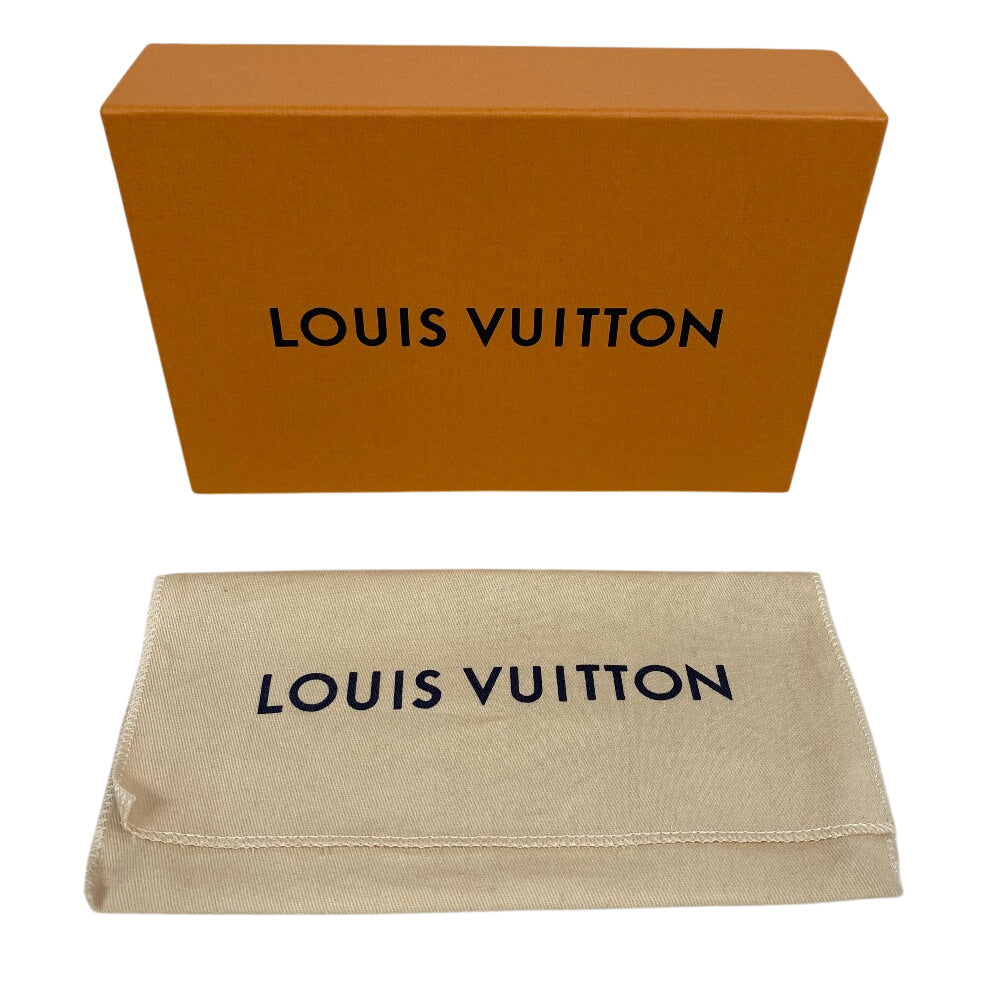 LOUIS VUITTON Long Wallet Purse M82212 leather claim Monogram Ann Platt Zippy wallet