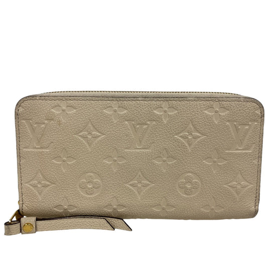 LOUIS VUITTON Long Wallet Purse M82212 leather claim Monogram Ann Platt Zippy wallet