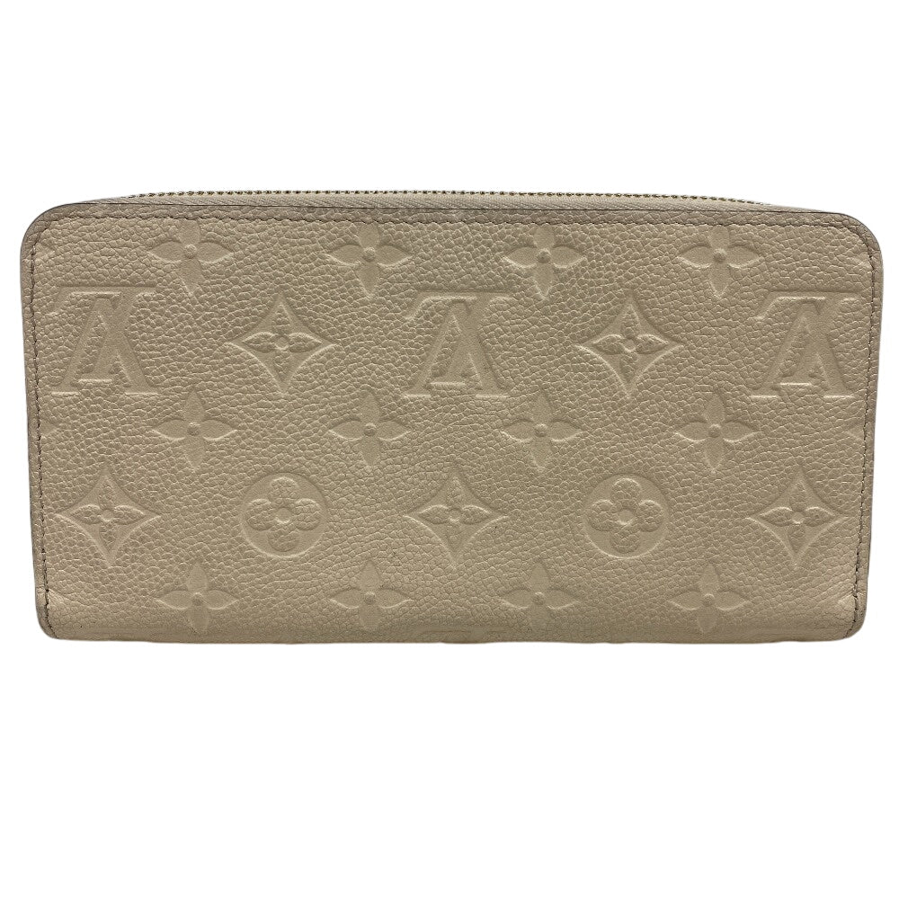 LOUIS VUITTON Long Wallet Purse M82212 leather claim Monogram Ann Platt Zippy wallet