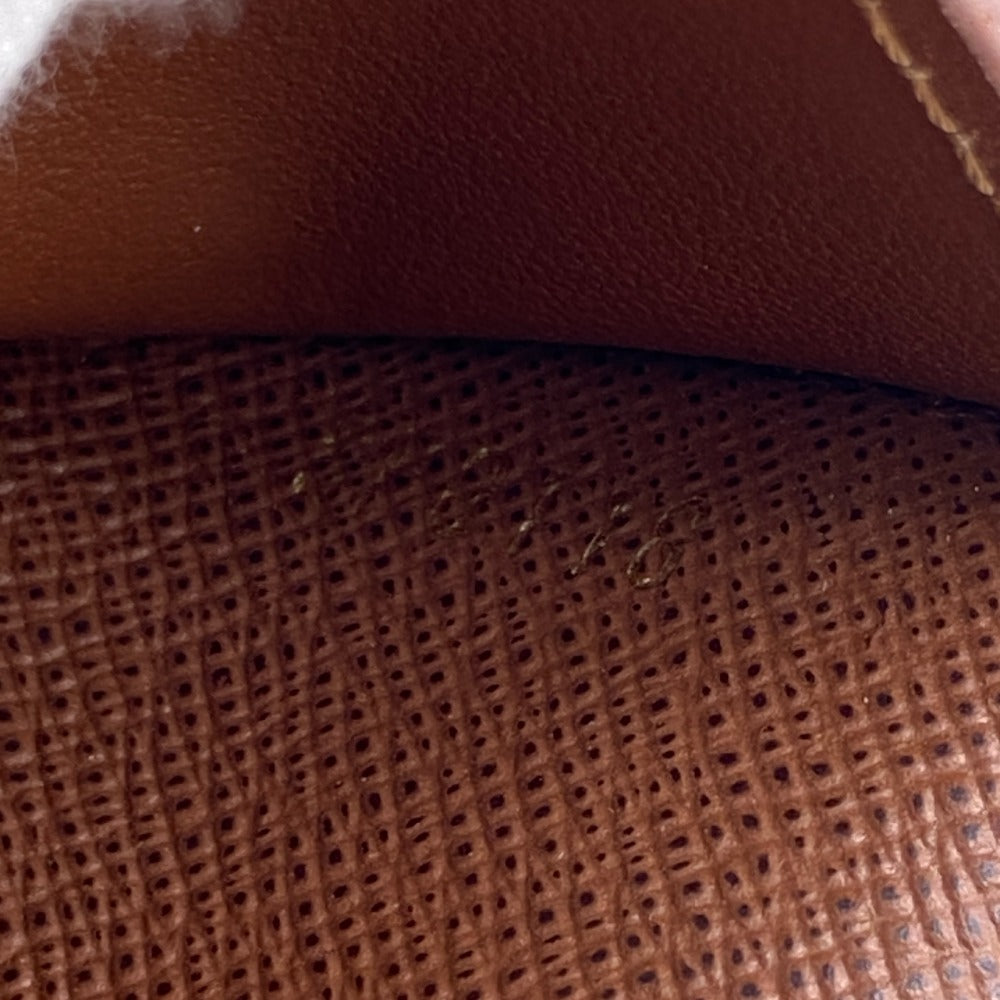 LOUIS VUITTON Tri-fold wallet M62472 leather Brown Portefeuille Monogram Victorine Women(Unisex) Used Authentic