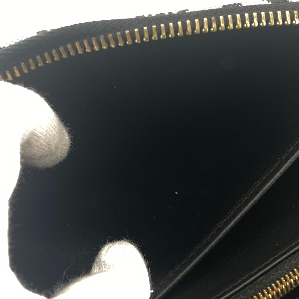 LOUIS VUITTON Long Wallet Purse M80324 Canvas, Leather black Monogram jacquard Since1854 Zippy wallet