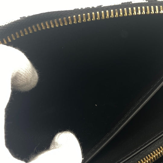 LOUIS VUITTON Long Wallet Purse M80324 Canvas, Leather black Monogram jacquard Since1854 Zippy wallet