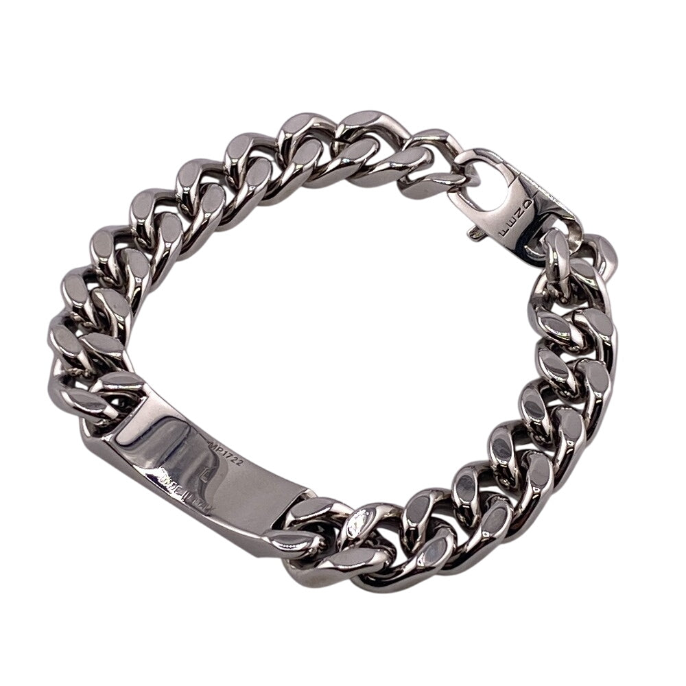 FENDI bracelet Silver Silver Chain Kihei mens Used Authentic