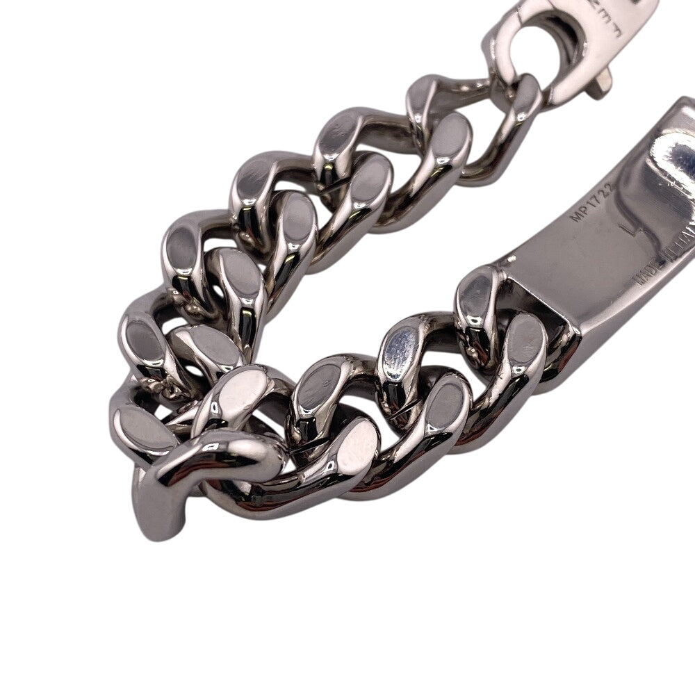 FENDI bracelet Silver Silver Chain Kihei mens Used Authentic