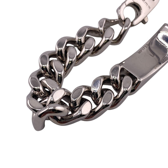 FENDI bracelet Silver Silver Chain Kihei mens Used Authentic
