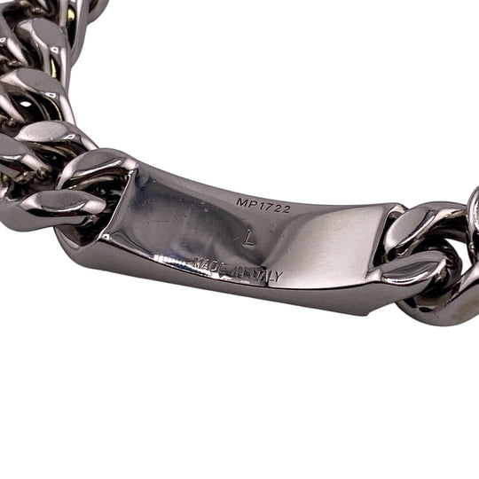 FENDI bracelet Silver Silver Chain Kihei mens Used Authentic